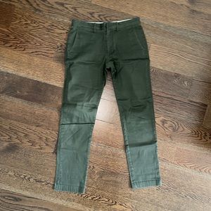 JCrew 770 Olive Green Pants
